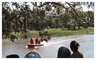 Orang di terkam buaya di Muara Sakai Inderapura Orang di terkam buaya di Muara Sakai Inderapura